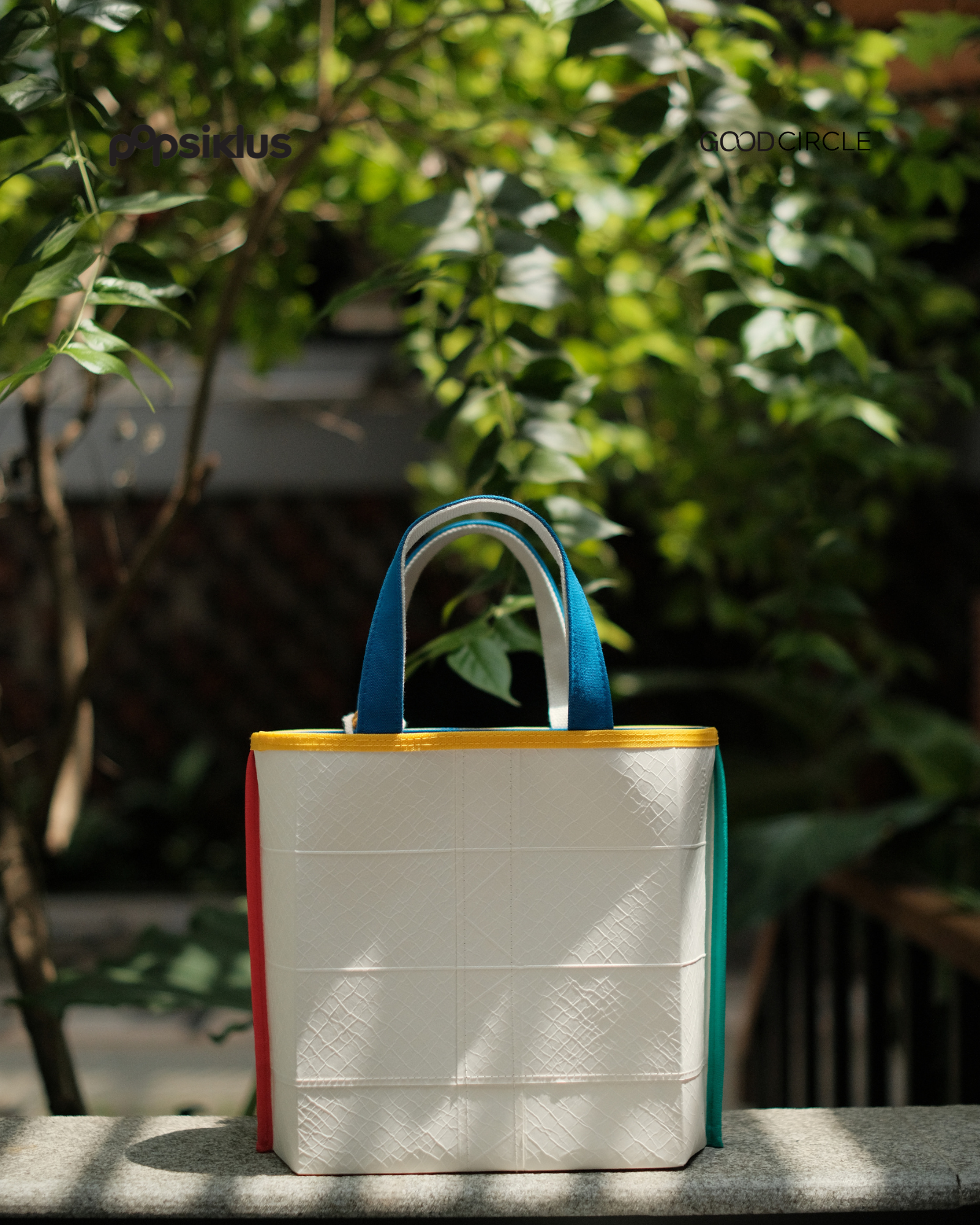 Circle discount canvas tote